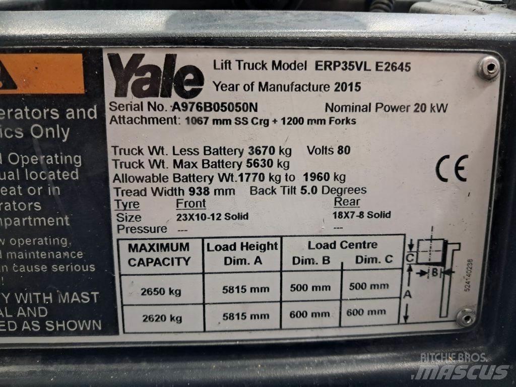 Yale ERP35VL Električni viličarji