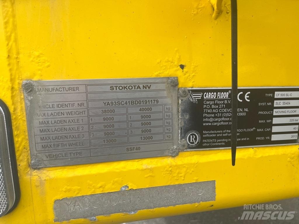 STOKOTA CargoFloor Polprikolice za žagovino
