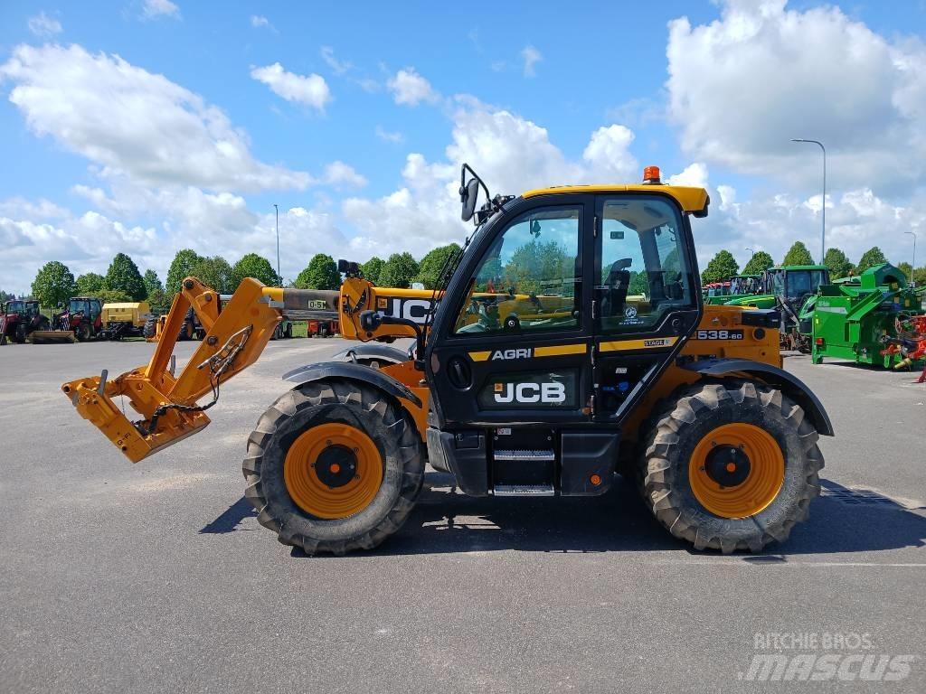 JCB 538-60AG Kmetijski teleskopski nakladalci