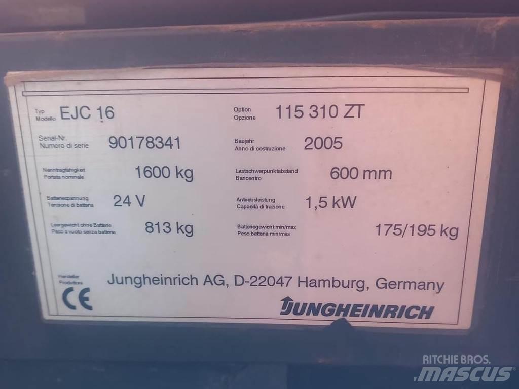 Jungheinrich ECJ16 Ročni paletnik