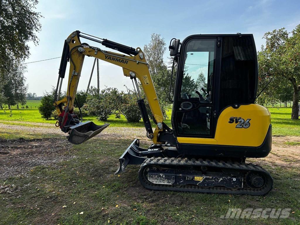 Yanmar SV26 Mini bagri <7t
