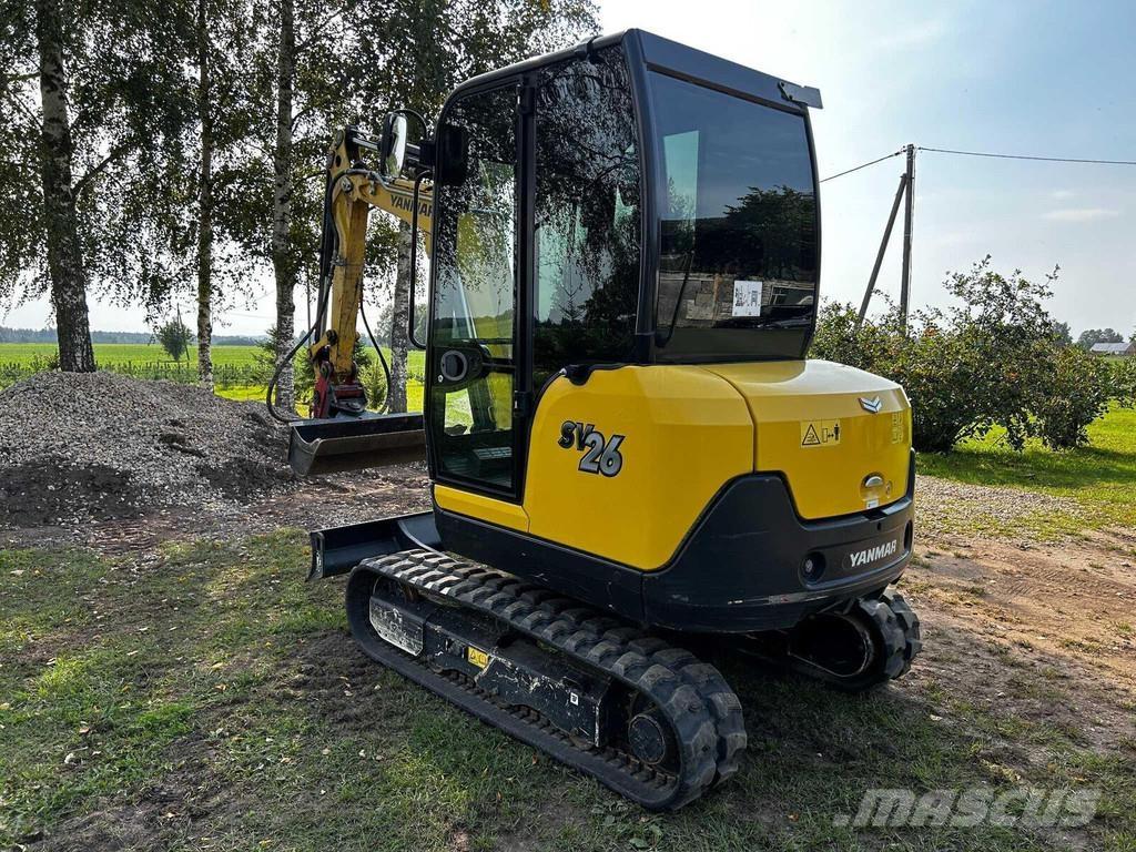 Yanmar SV26 Mini bagri <7t