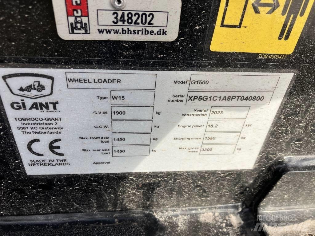 GiANT G 1500 Večnamenski nakladalci