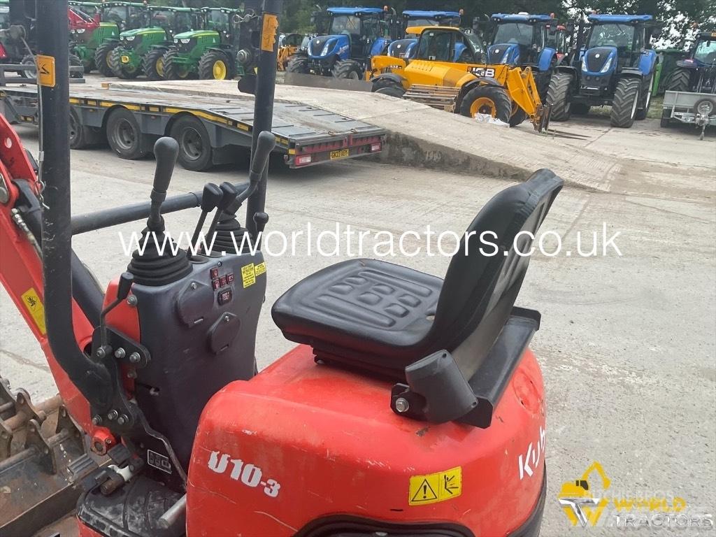 Kubota U 10-3 Mini bagri <7t