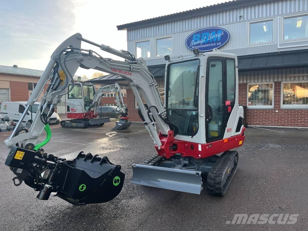 Takeuchi TB 225 Mini bagri <7t