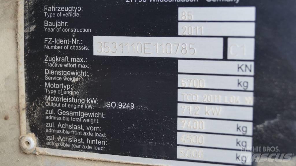 Atlas AR 85 Kolesni nakladalci