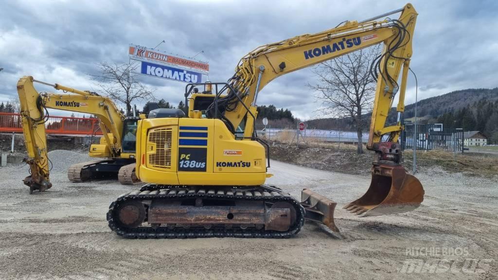 Komatsu PC 138 US-11 Bagri goseničarji
