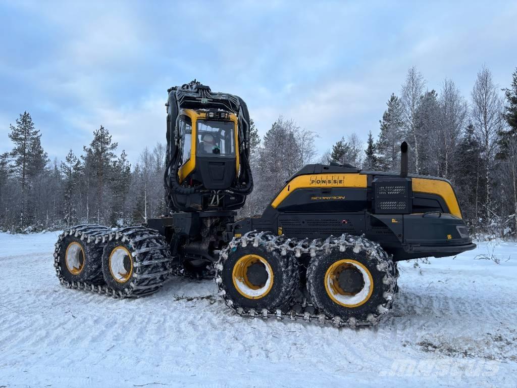Ponsse SCORPION 8W Harvesterji