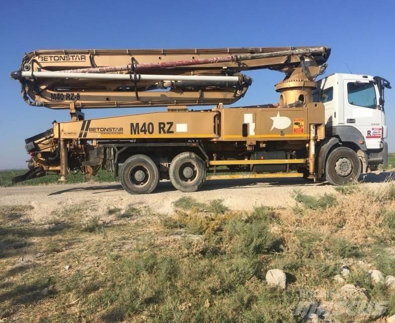 Betonstar 40M-5RZ Kamionske črpalke za beton
