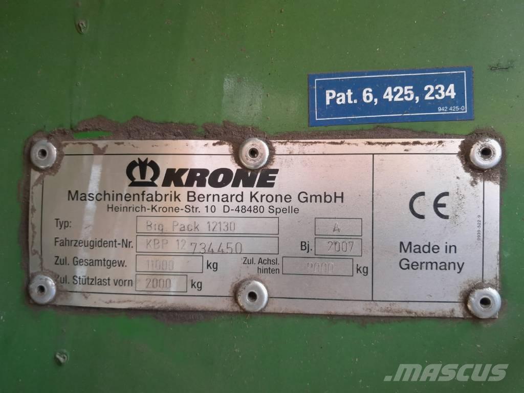 Krone Big Pack 12130 Balirke (kvadratne bale)