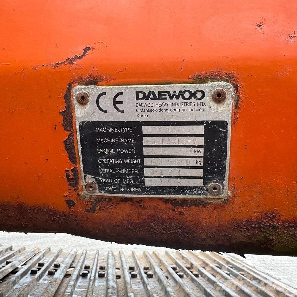 Daewoo 130LC Bagri goseničarji