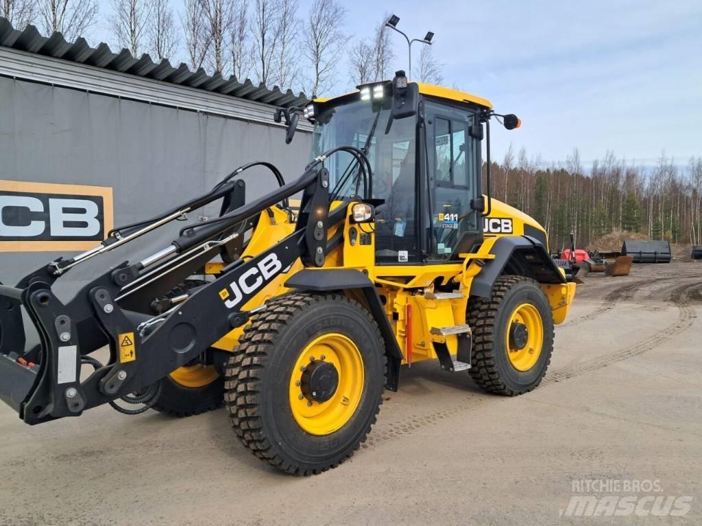 JCB 411HT SV Kolesni nakladalci