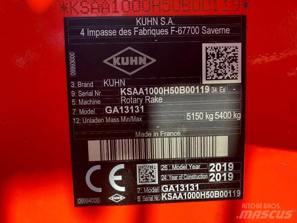 Kuhn GA 13131 Zgrabljalniki