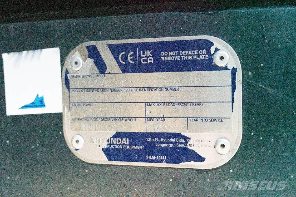 Hyundai HW 170 ACR Bagri na kolesih