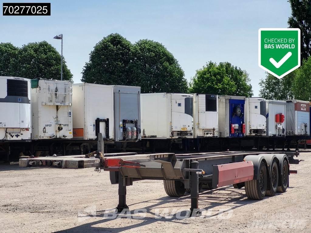 Van Hool 3 axles Kontejnerske polprikolice