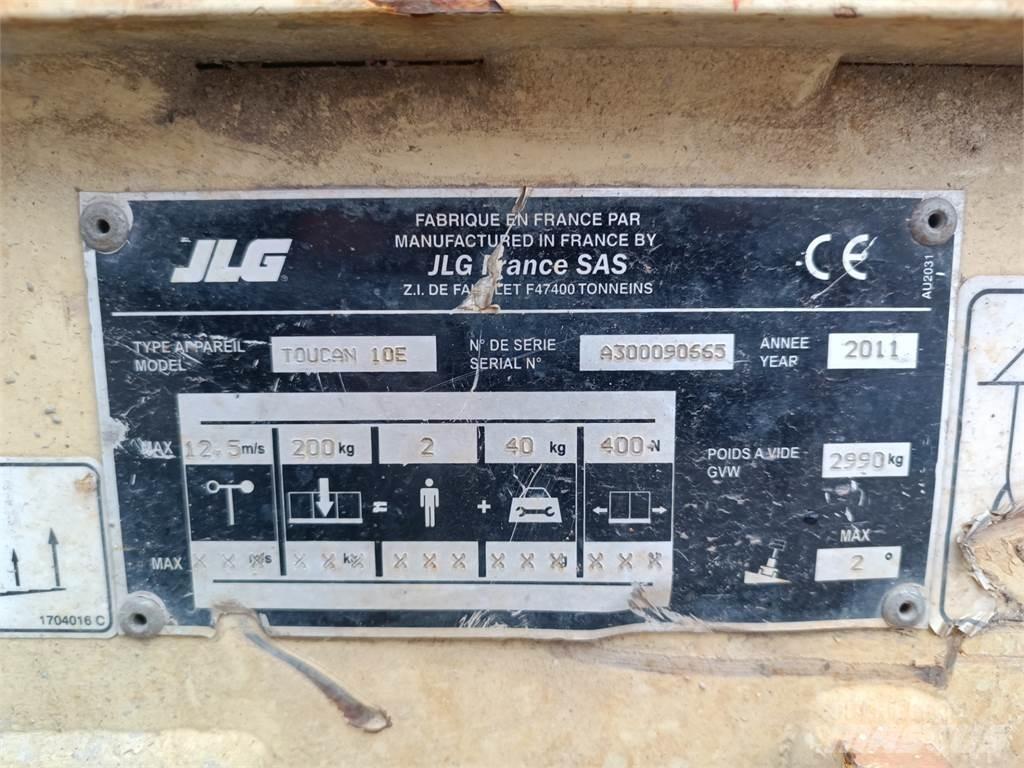 JLG T10E Druga dvigala in dvižne ploščadi