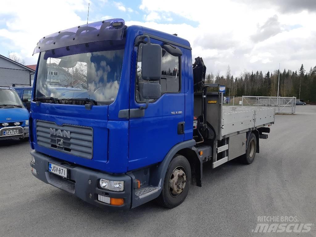 MAN TGL 8.180 Tovornjaki z žerjavom