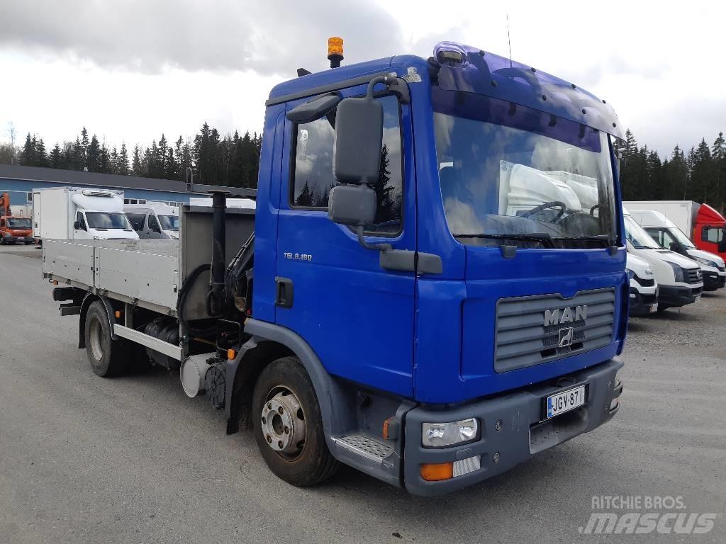 MAN TGL 8.180 Tovornjaki z žerjavom