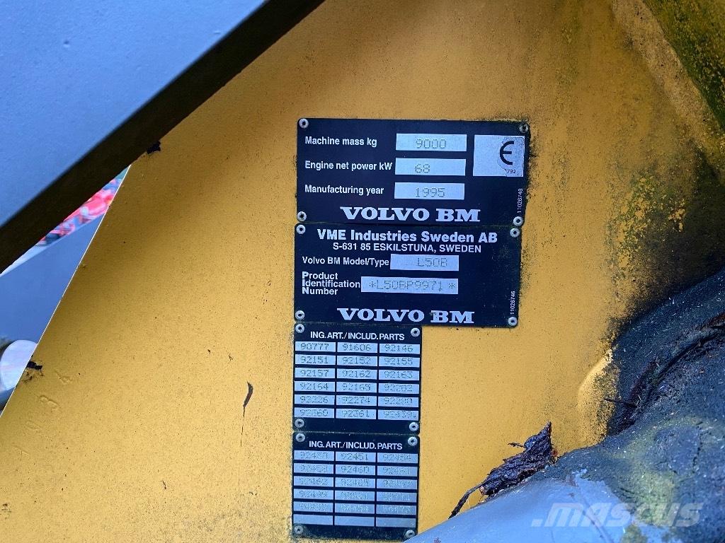 Volvo BM L 50 Večnamenski nakladalci