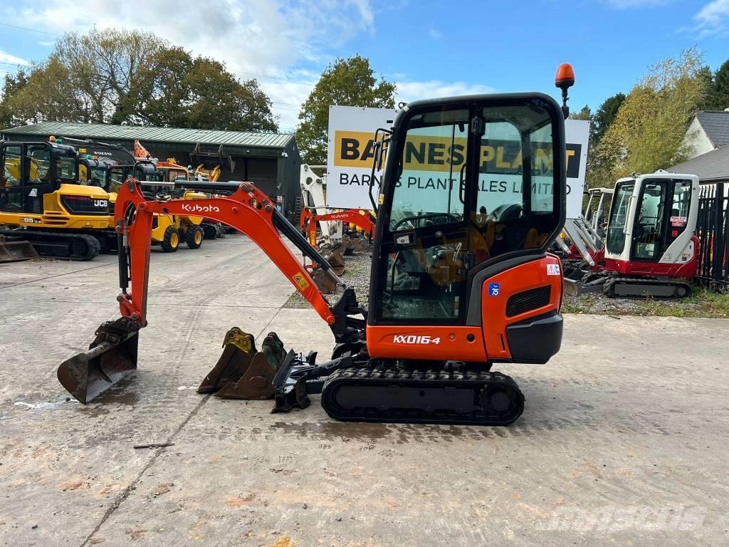 Kubota KX 016-4 Mini bagri <7t