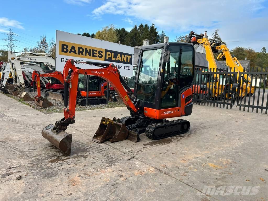 Kubota KX 016-4 Mini bagri <7t