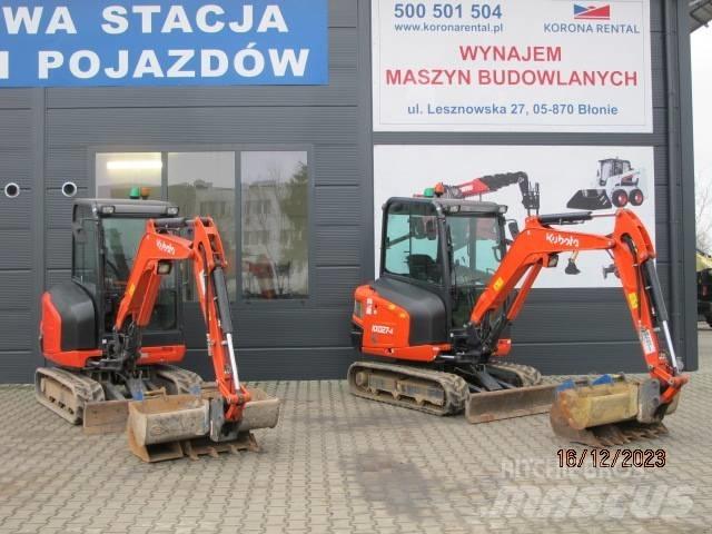 Kubota KX027-4 Mini bagri <7t