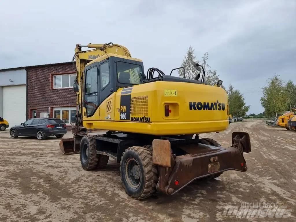 Komatsu PW 160-7 Bagri na kolesih