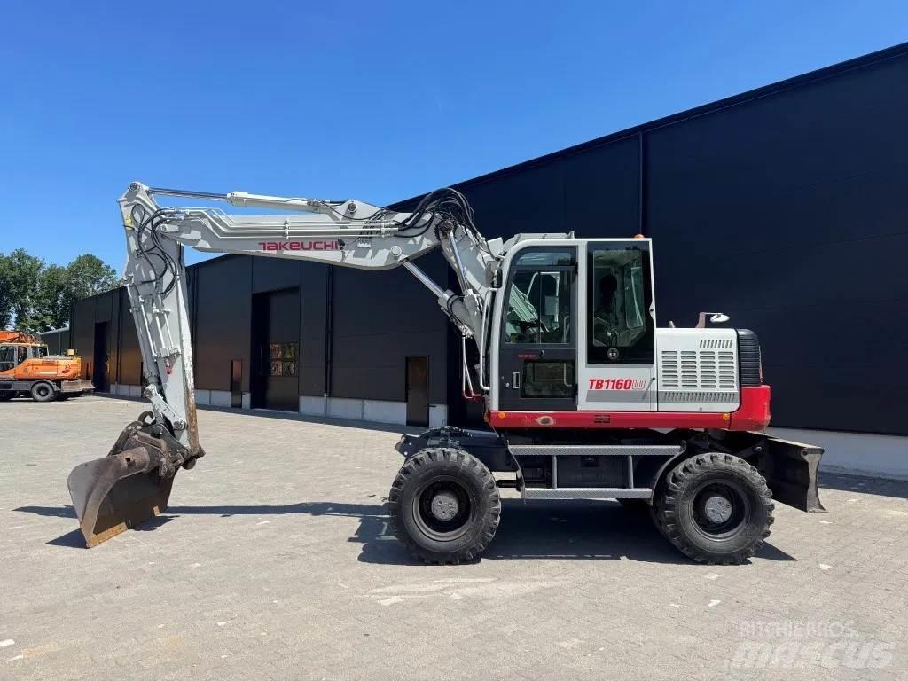 Takeuchi TB1160W Bagri na kolesih