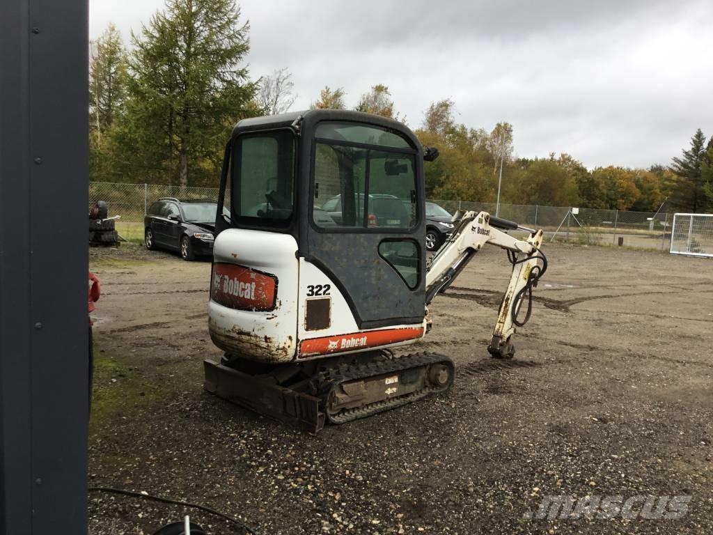 Bobcat 322 G Mini bagri <7t