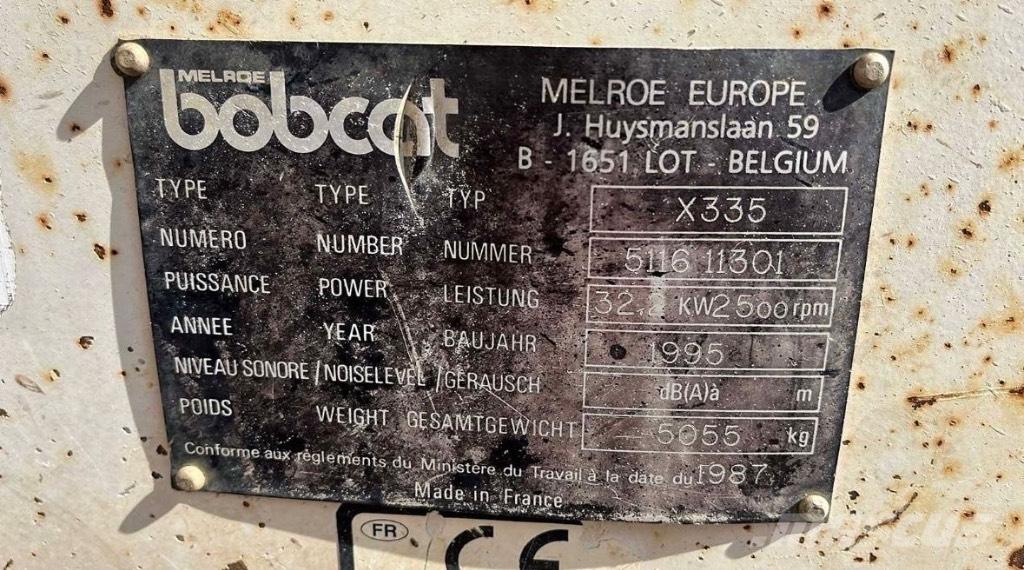 Bobcat X335 Mini bagri <7t