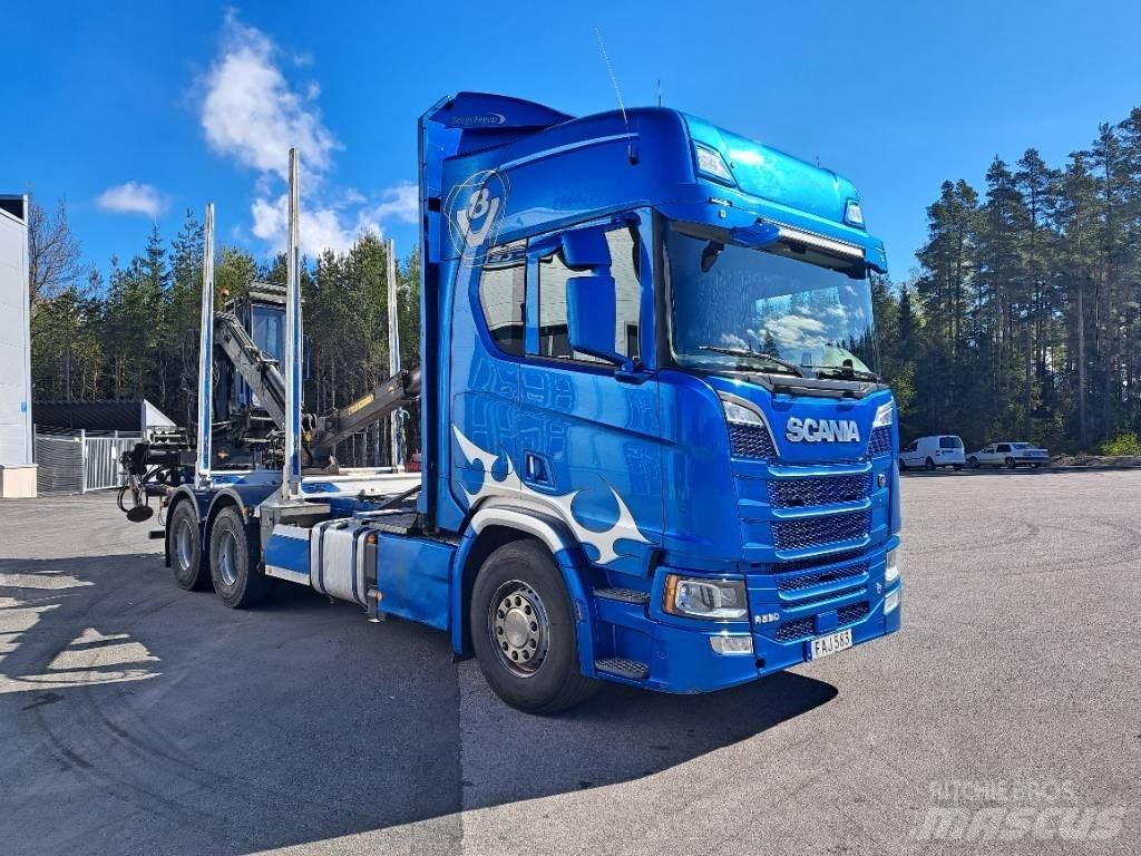 Scania R580B6X4NB Tovornjaki za hlode