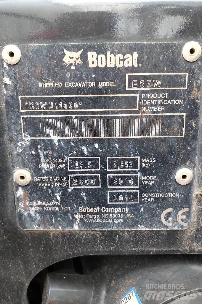 Bobcat W57 Bagri na kolesih
