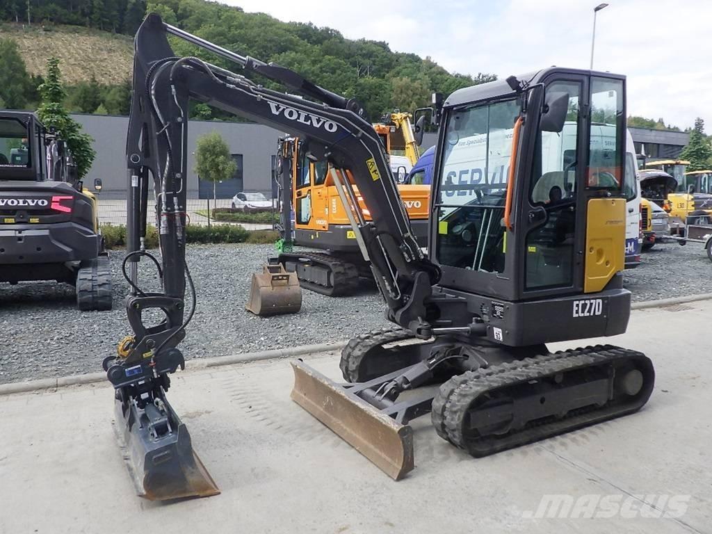 Volvo EC 27 D Mini bagri <7t