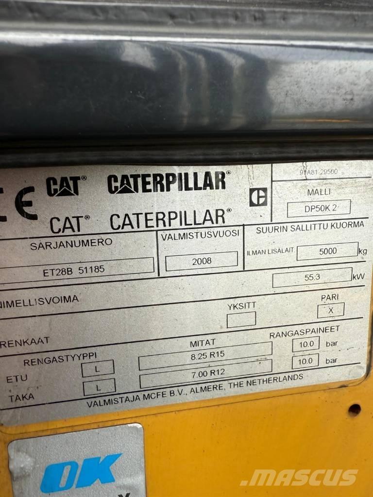 CAT DP50K2 Dizelski viličarji