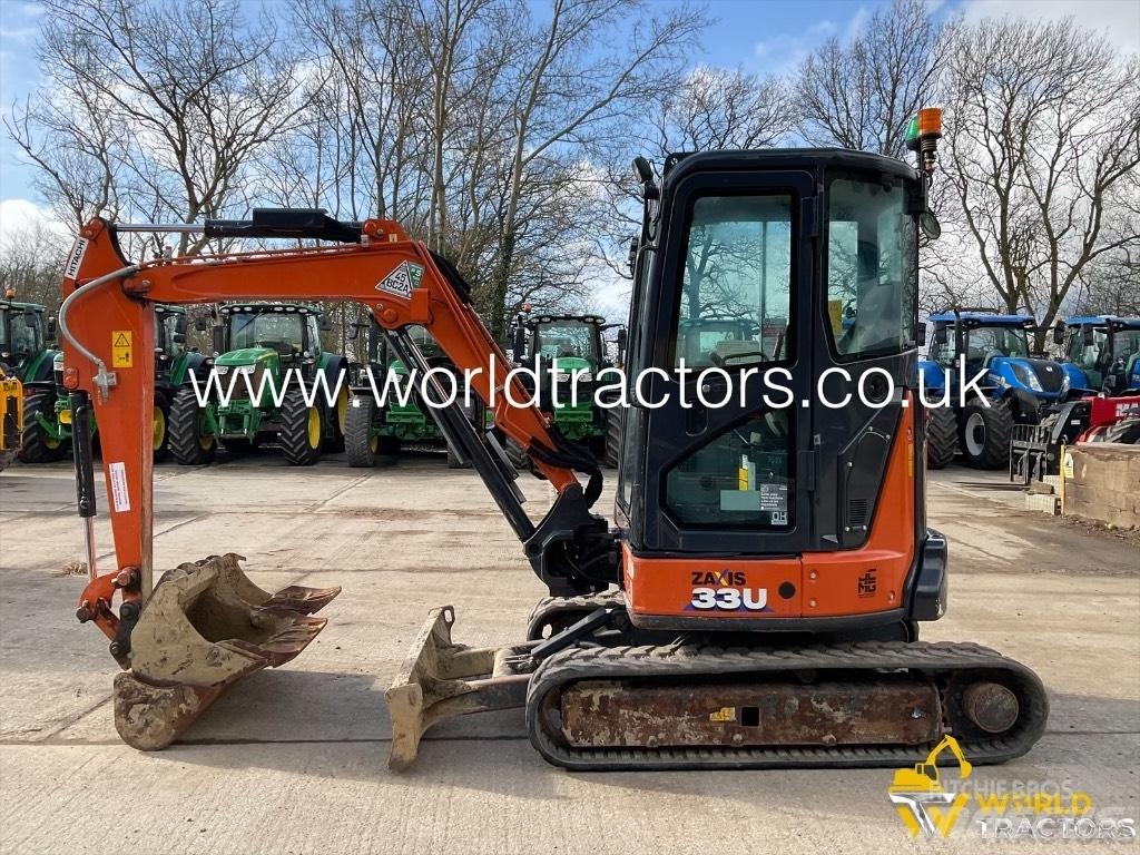 Hitachi ZX 33 U Mini bagri <7t