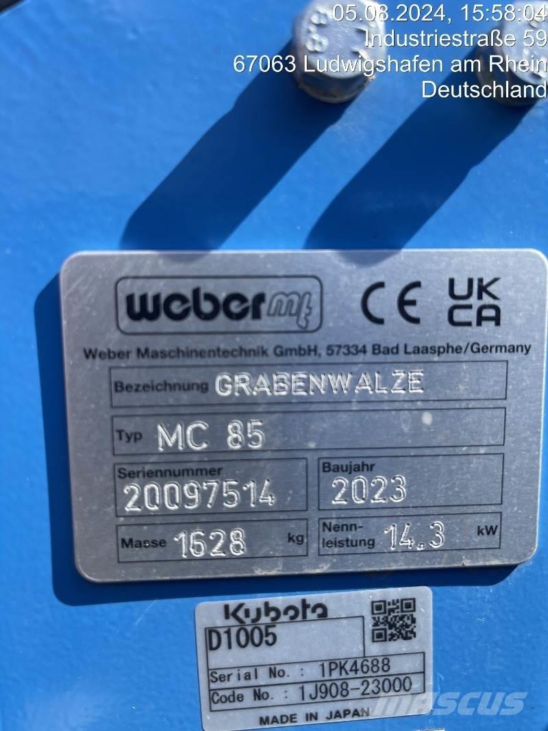 Weber MC85 Valjarji