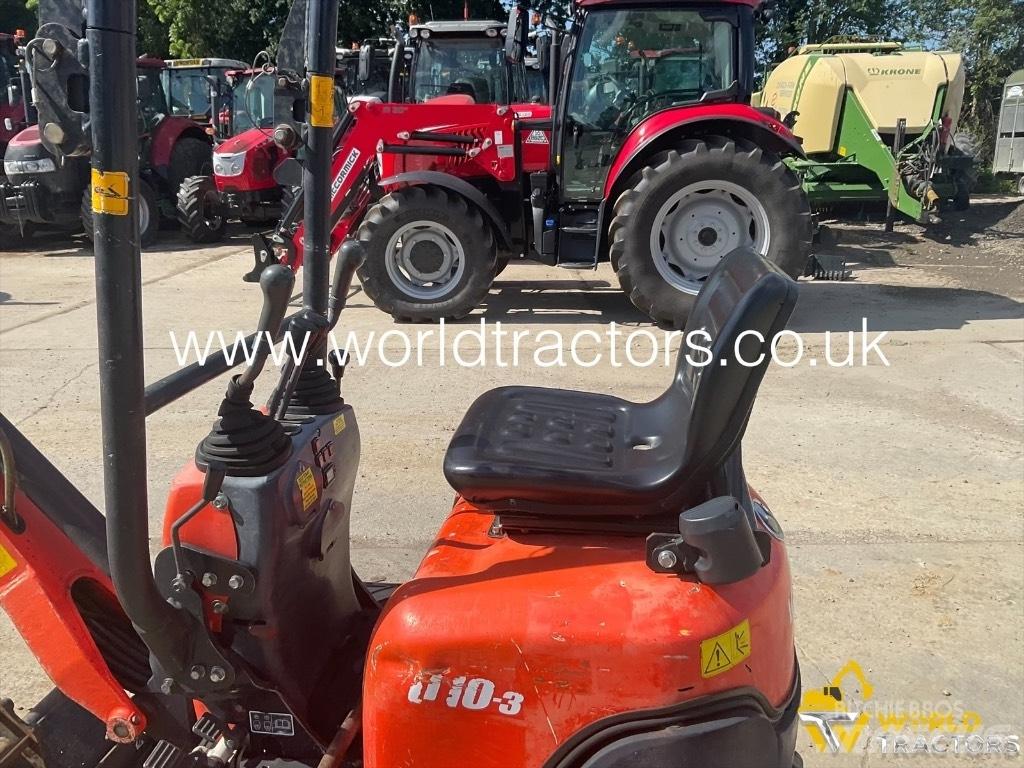 Kubota U 10-3 Mini bagri <7t