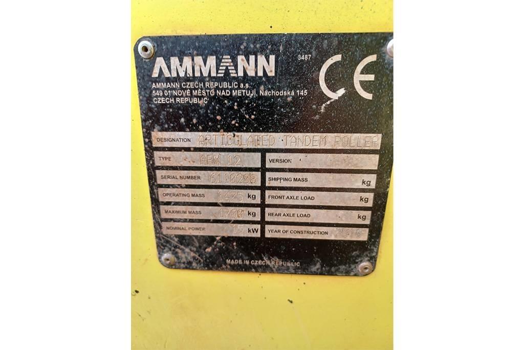 Ammann APX12 Dvojni valjarji