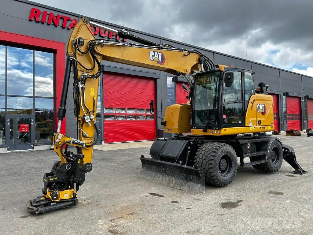 CAT M317F / Myyty, Sold Bagri na kolesih