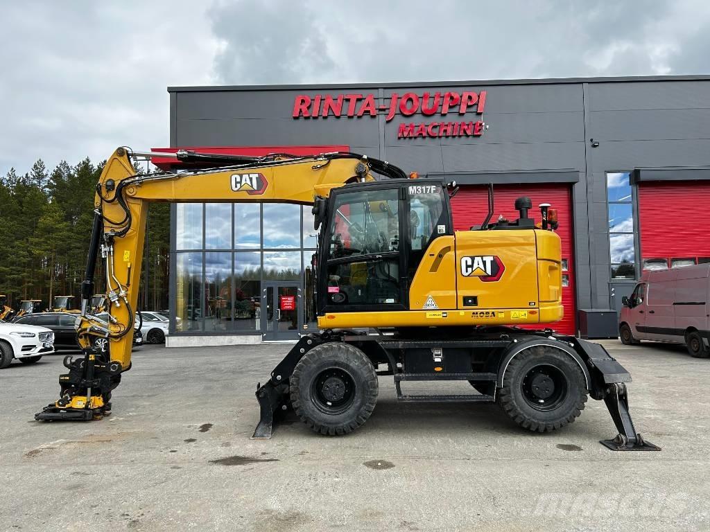 CAT M317F / Myyty, Sold Bagri na kolesih