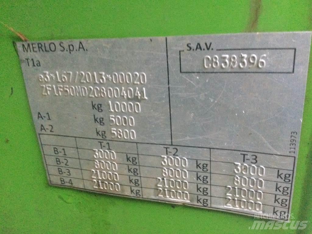 Merlo 35.7 Kmetijski teleskopski nakladalci