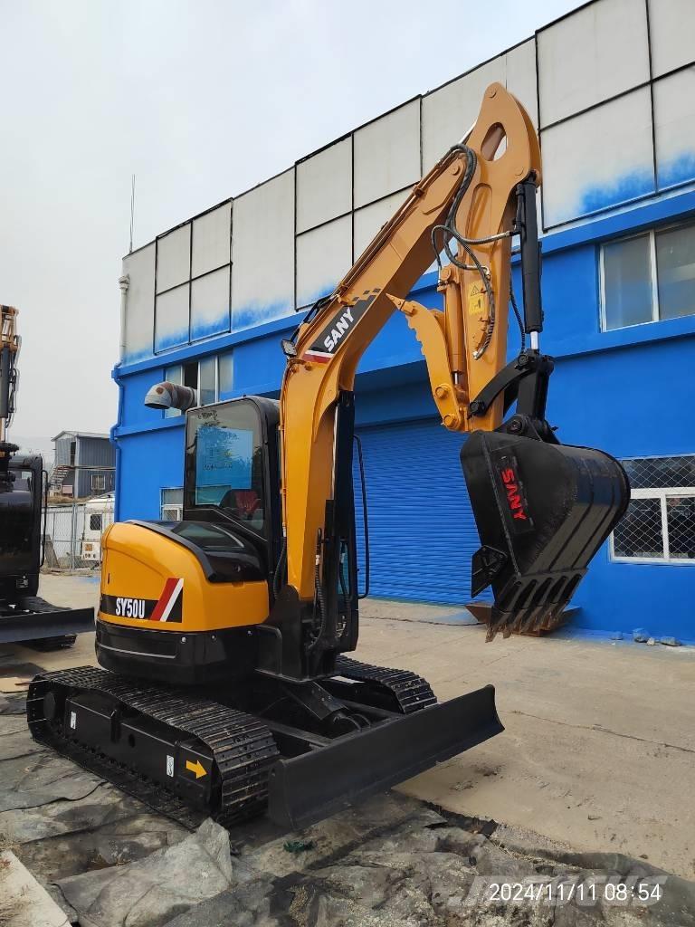 Sany 50u excavator Mini bagri <7t
