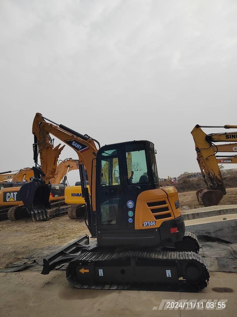 Sany 50u excavator Mini bagri <7t