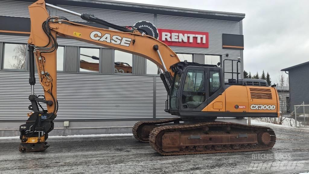 CASE CX300D Bagri goseničarji