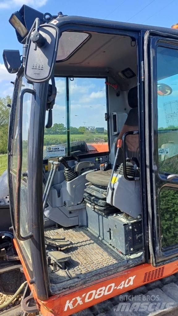 Kubota KX 080-4 Midi bagri 7t – 12t