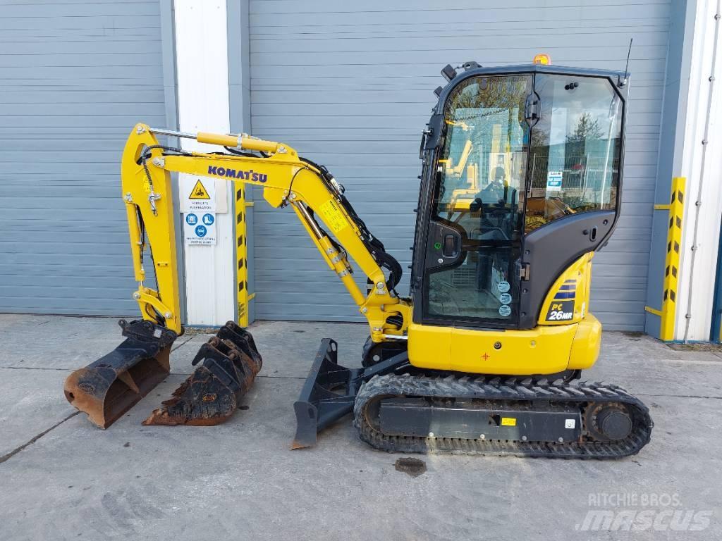 Komatsu PC26MR-5 Mini bagri <7t