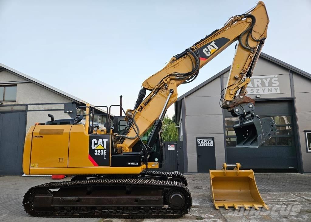 CAT 323 EL Bagri goseničarji