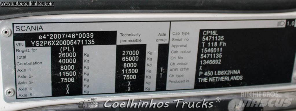 Scania P 450 Kontejnerski tovornjaki