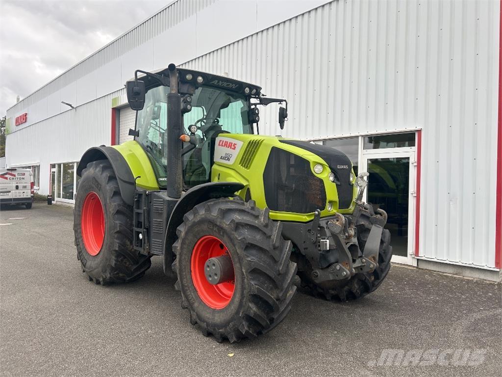 CLAAS Axion 850 Traktorji