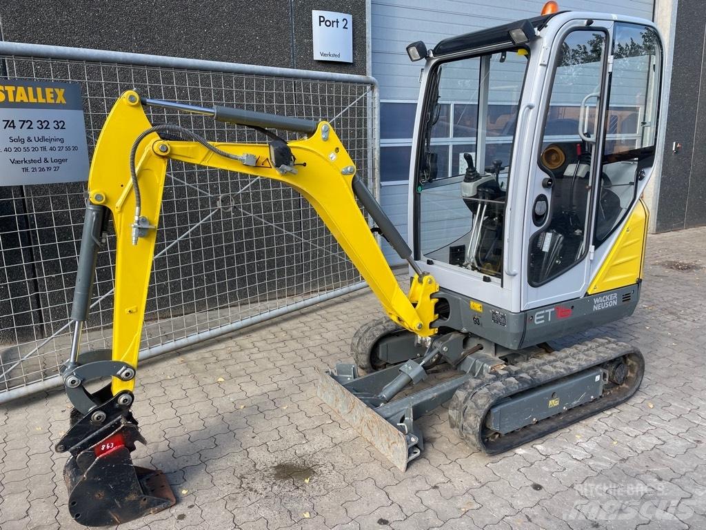 Wacker Neuson ET16 Mini bagri <7t